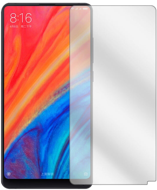 Klare Displayschutzfolie von dipos passend für Xiaomi Mi Mix 2S, präziser Zuschnitt und blasenfrei montiert