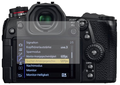 5x Schutzfolie matt für Panasonic Lumix G9 Display-Schutzfolie