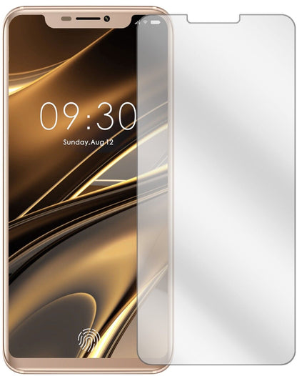 Klare Displayschutzfolie von dipos passend für Doogee V, präziser Zuschnitt und blasenfrei montiert