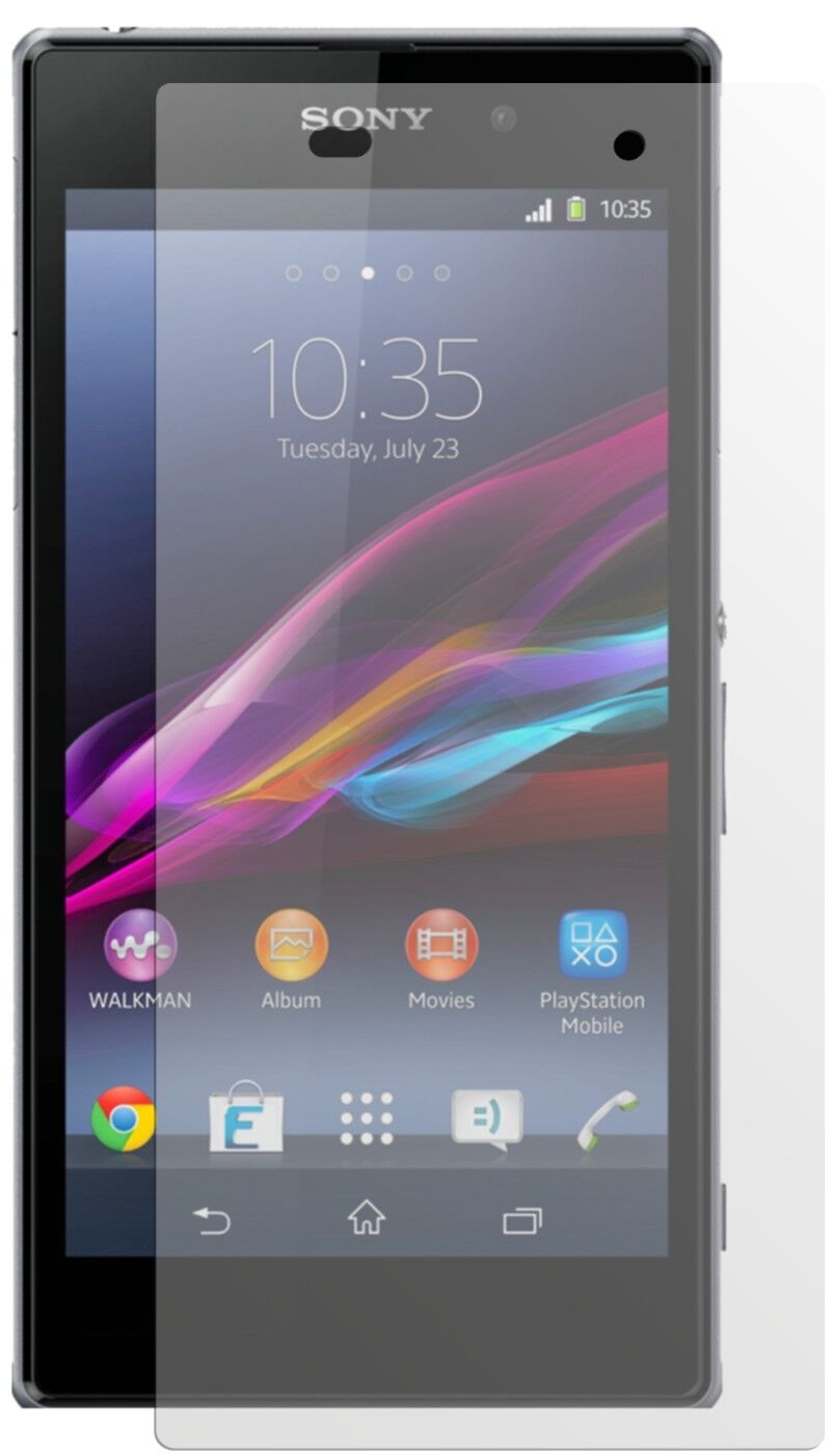 4x Schutzfolie matt für Xperia Z1 Sony Display-Schutzfolie