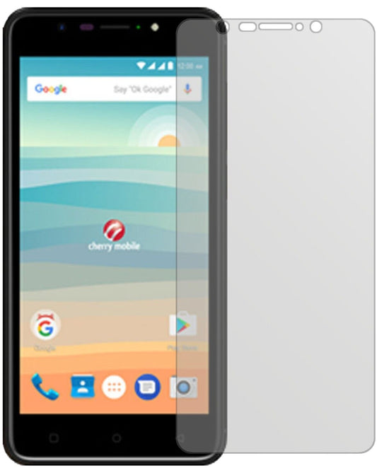 Matte Displayschutzfolie von dipos passend für Cherry Mobile Flare S6, präziser Zuschnitt und blasenfrei montiert