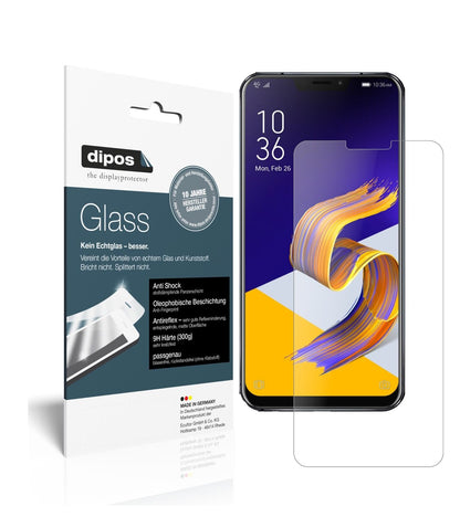 1x 9H Schutzfolie matt für Asus Zenfone 5Z ZS620KL Panzerfolie
