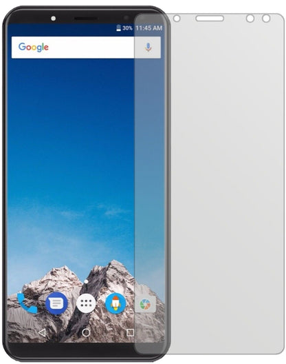 Matte Displayschutzfolie von dipos passend für Vernee X, präziser Zuschnitt und blasenfrei montiert
