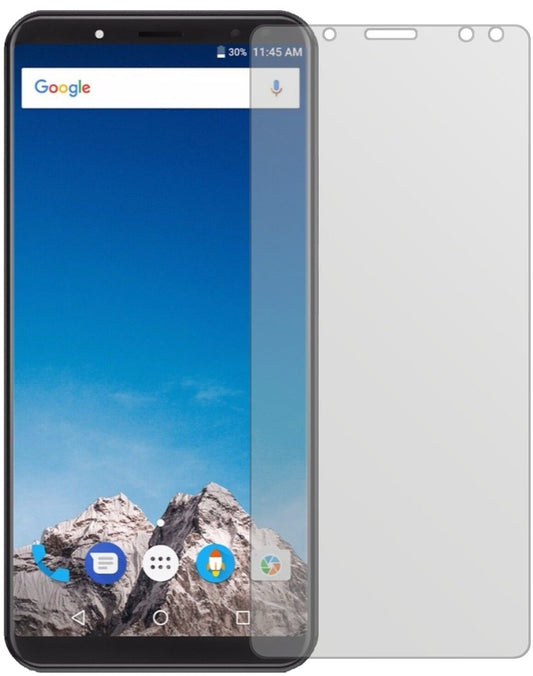 Matte Displayschutzfolie von dipos passend für Vernee X, präziser Zuschnitt und blasenfrei montiert