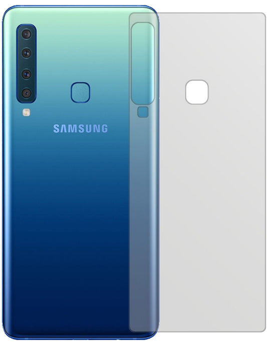 5x Schutzfolie matt für Samsung Galaxy A9 (2018) Rückseite Display-Schutzfolie