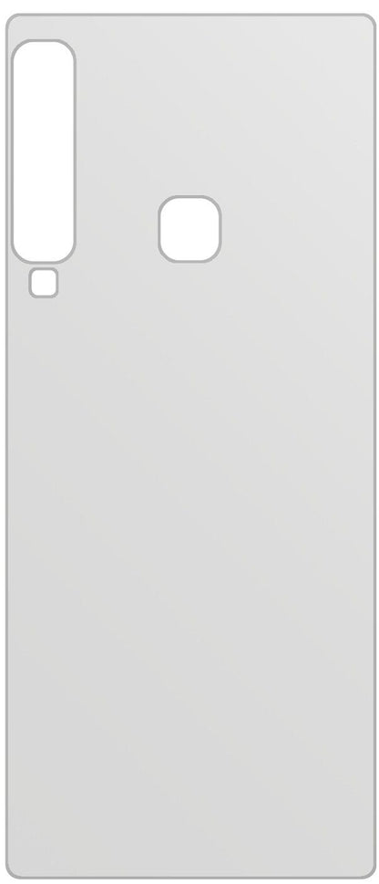 dipos Displayschutz für Samsung Galaxy A9 (2018) Rückseite, mattierte Oberfläche, geringe Dicke und perfekte Passform