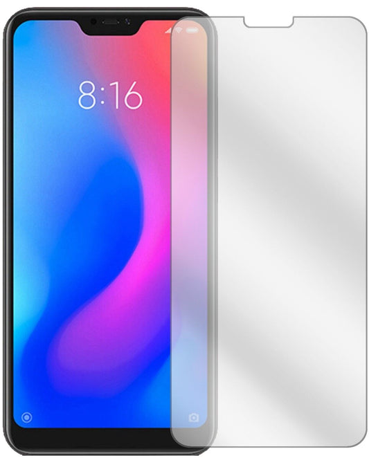 Klare Displayschutzfolie von dipos passend für Xiaomi Redmi 6 Pro, präziser Zuschnitt und blasenfrei montiert
