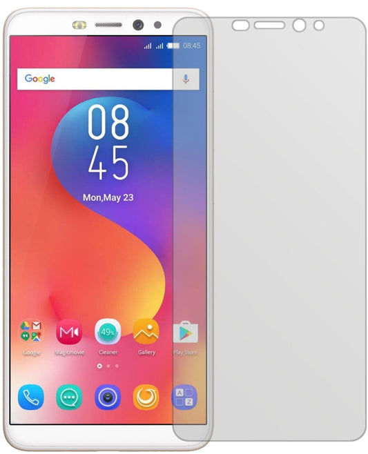 Matte Displayschutzfolie von dipos passend für Infinix Hot S3, präziser Zuschnitt und blasenfrei montiert
