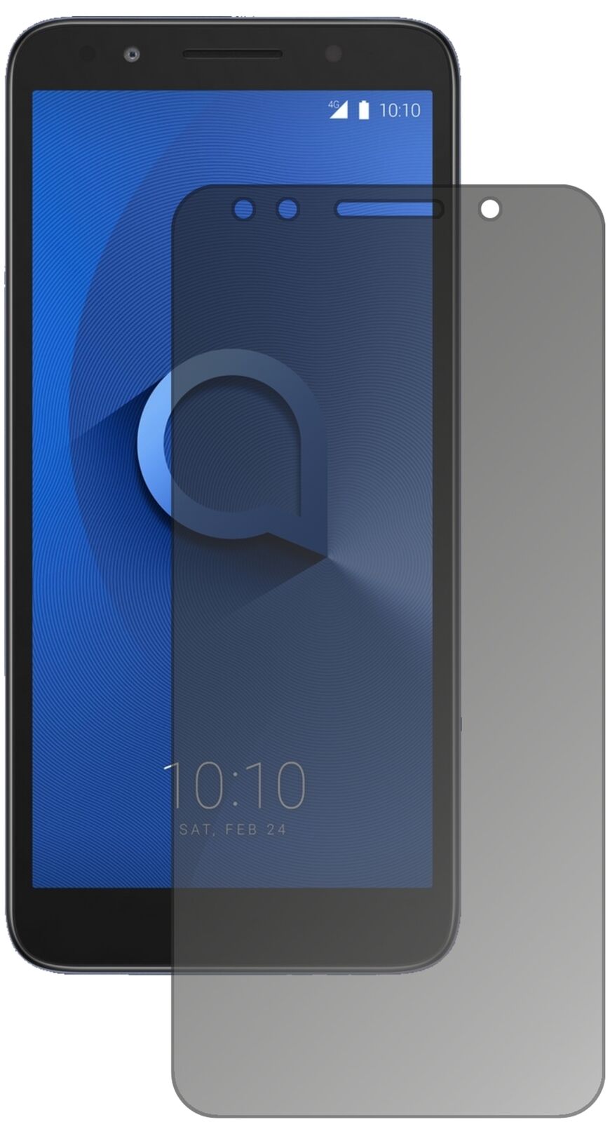 Blickschutzfolie für Alcatel 1X matt Schutzfolie Privacy