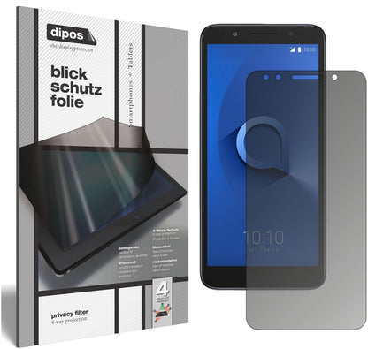 Blickschutzfolie für Alcatel 1X matt Schutzfolie Privacy