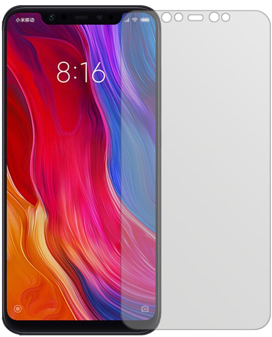 Matte Displayschutzfolie von dipos passend für Xiaomi Mi 8 SE, präziser Zuschnitt und blasenfrei montiert