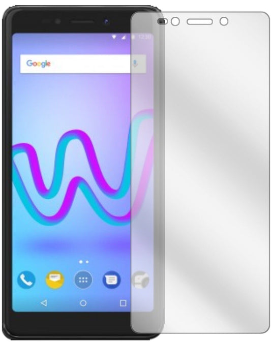 Klare Displayschutzfolie von dipos passend für Wiko Jerry 3, präziser Zuschnitt und blasenfrei montiert