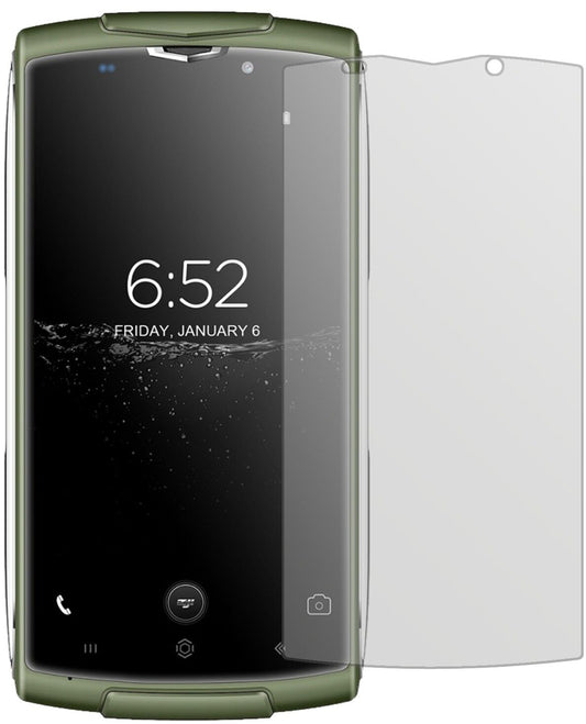 Matte Displayschutzfolie von dipos passend für Homtom Zoji Z7, präziser Zuschnitt und blasenfrei montiert