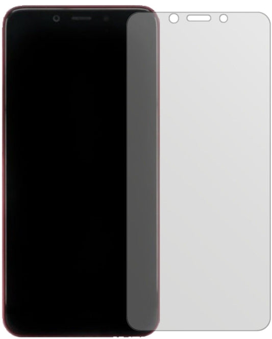 Matte Displayschutzfolie von dipos passend für Xiaomi Mi 6X, präziser Zuschnitt und blasenfrei montiert