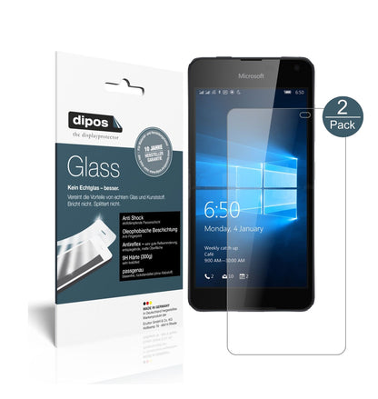 1x 9H Schutzfolie matt für Microsoft Lumia 650 Panzerfolie