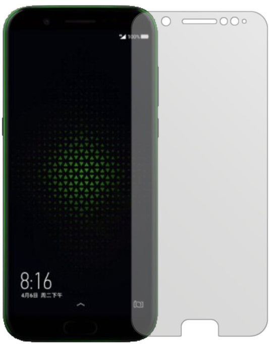 Matte Displayschutzfolie von dipos passend für Xiaomi Black Shark, präziser Zuschnitt und blasenfrei montiert