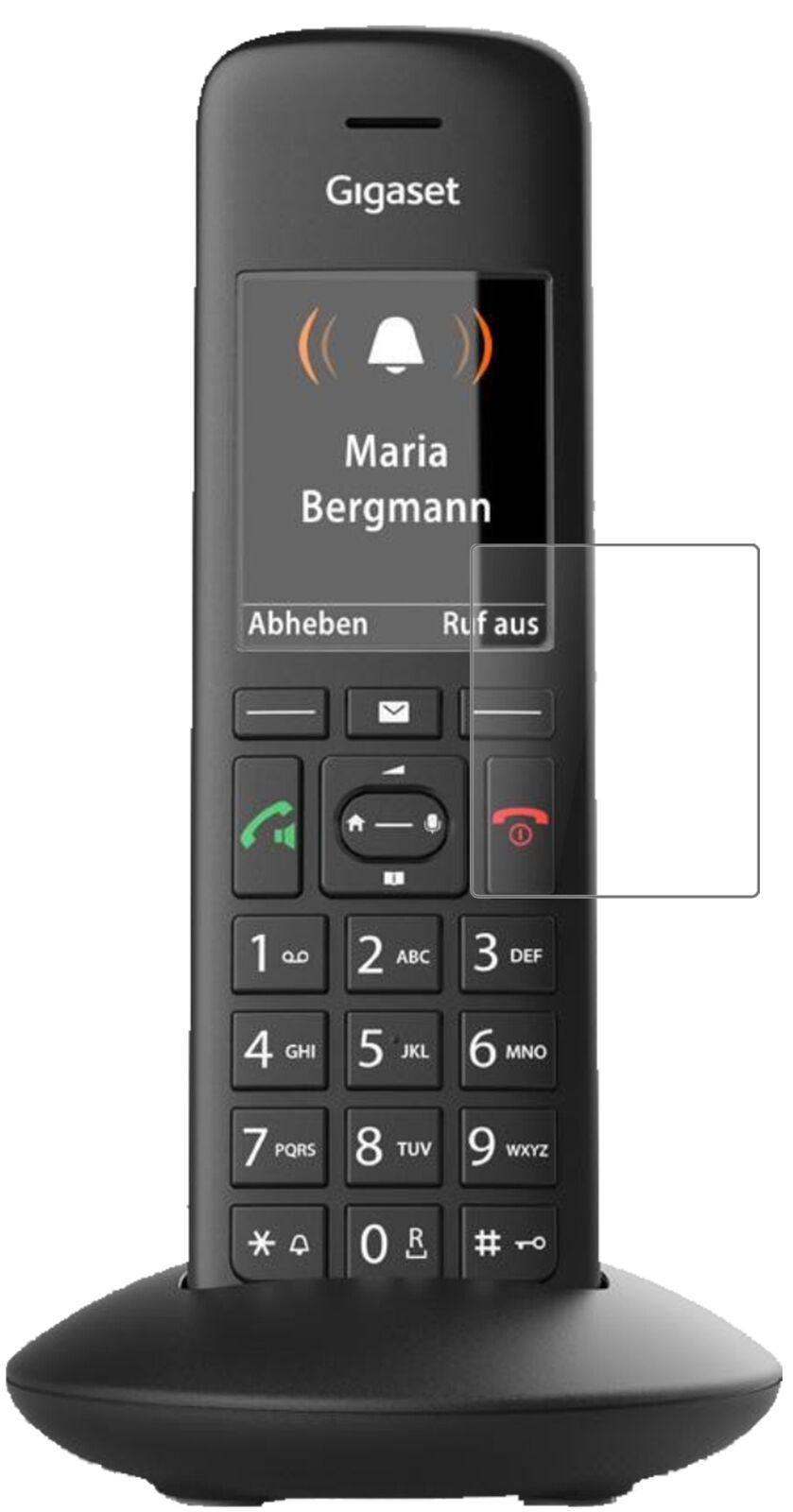 1x 9H Schutzfolie matt für Gigaset C570A Panzerfolie