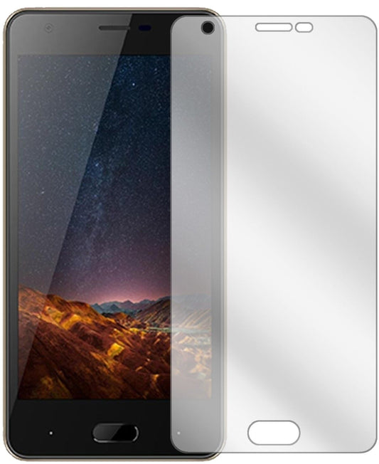 Klare Displayschutzfolie von dipos passend für Doogee X20L, präziser Zuschnitt und blasenfrei montiert