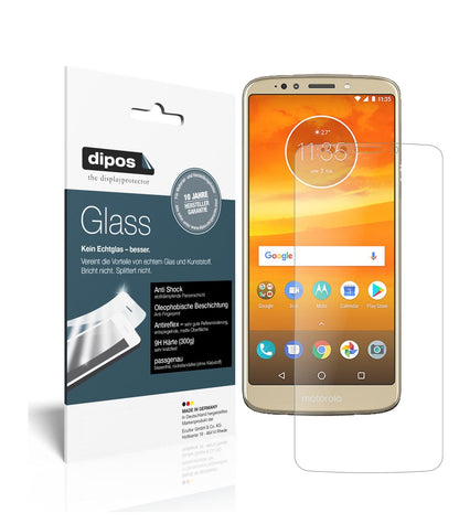 1x 9H Schutzfolie matt für Motorola Moto E5 Supra Panzerfolie
