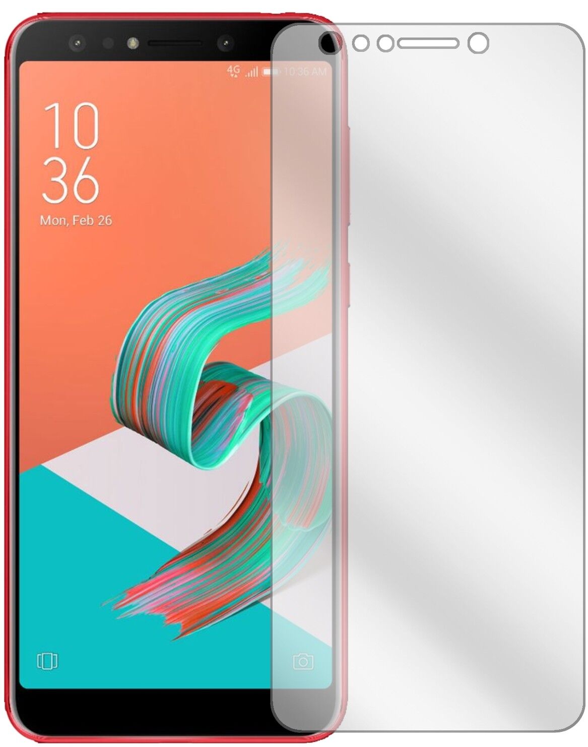 5x Schutzfolie klar für Asus Zenfone 5 Lite (ZC600KL) Display-Schutzfolie