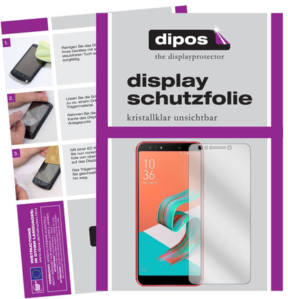 5x Schutzfolie klar für Asus Zenfone 5 Lite (ZC600KL) Display-Schutzfolie