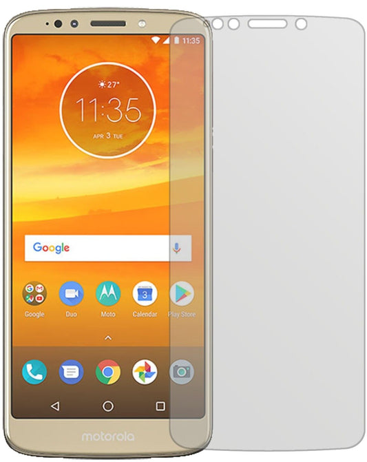 Matte Displayschutzfolie von dipos passend für Motorola Moto E5 Plus, präziser Zuschnitt und blasenfrei montiert