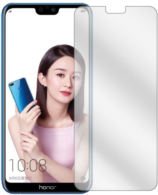 Klare Displayschutzfolie von dipos passend für Honor 9i 2018, präziser Zuschnitt und blasenfrei montiert