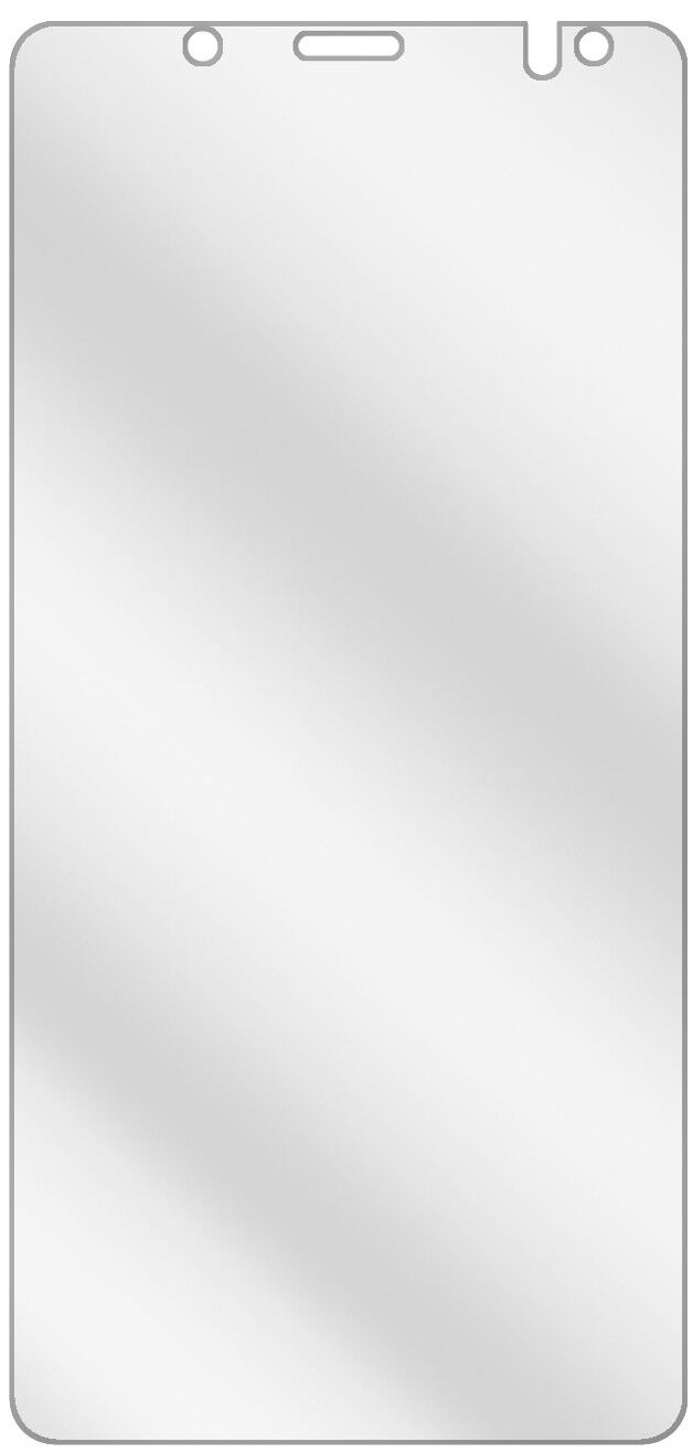 dipos Displayschutz für BQ Aquaris VS Plus, transparente Oberfläche, geringe Dicke und perfekte Passform