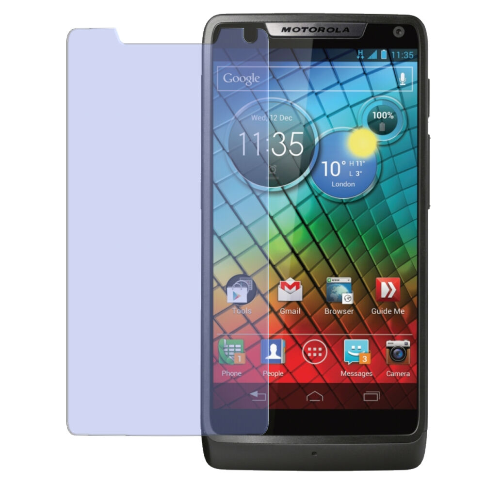 2x Schutzfolie matt für RAZR I Motorola Display-Schutzfolie