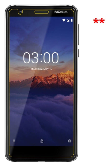 Dünne und klare Folie passend zugeschnitten für Nokia 46025