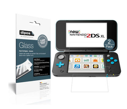 1x 9H Schutzfolie matt für Nintendo 2DS XL Panzerfolie