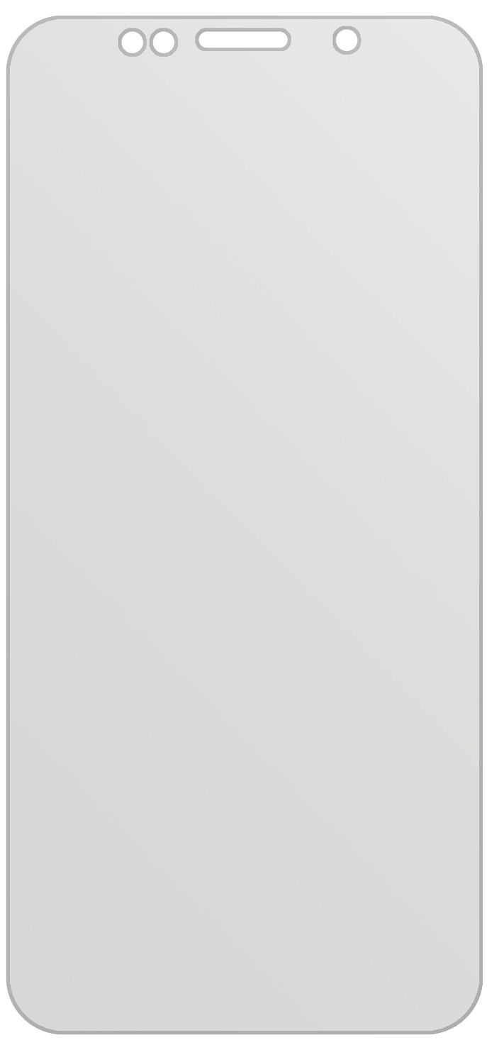 dipos Displayschutz für Huawei Y5 2018, mattierte Oberfläche, geringe Dicke und perfekte Passform