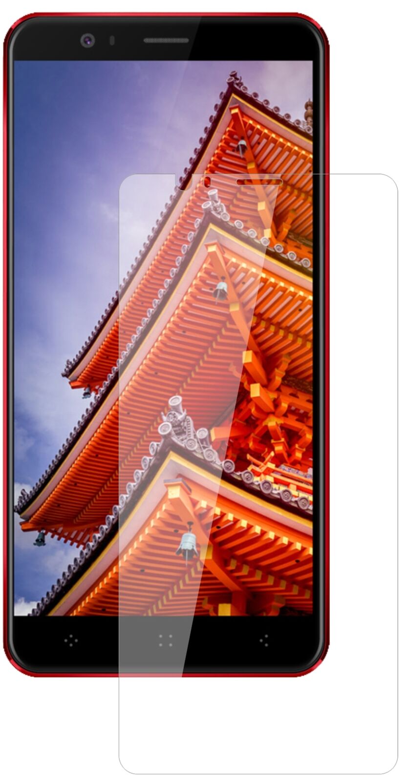 1x 9H Schutzfolie für Elephone P8 3D Panzerfolie