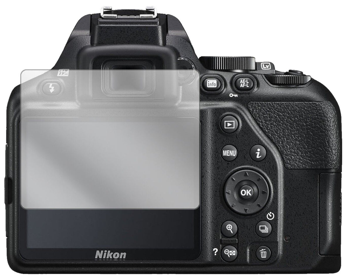 5x Schutzfolie klar für Nikon D3500 Display-Schutzfolie