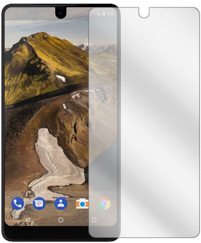 Klare Displayschutzfolie von dipos passend für Essential Phone, präziser Zuschnitt und blasenfrei montiert