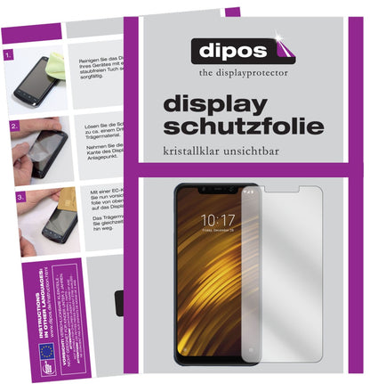 1x Schutzfolie klar für Xiaomi Pocophone F1 Display-Schutzfolie