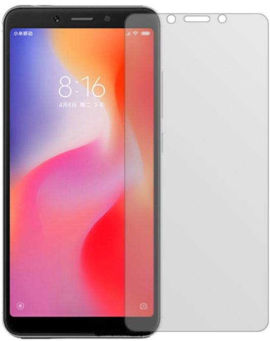 Matte Displayschutzfolie von dipos passend für Xiaomi Redmi 6, präziser Zuschnitt und blasenfrei montiert
