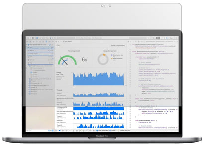 1x Schutzfolie matt für Apple MacBook Pro 15 Zoll 2018 Display-Schutzfolie