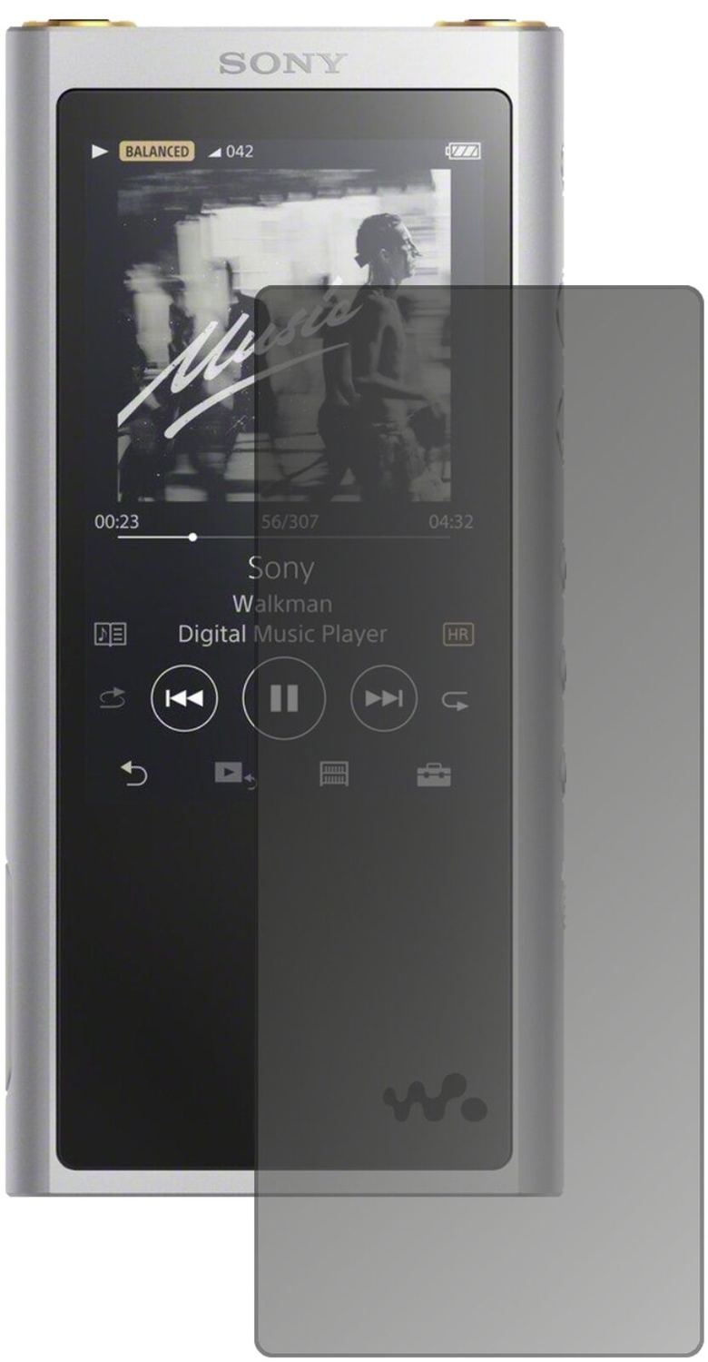 Blickschutzfolie für Sony NW-ZX300 (MP3-Player) matt Schutzfolie Privacy