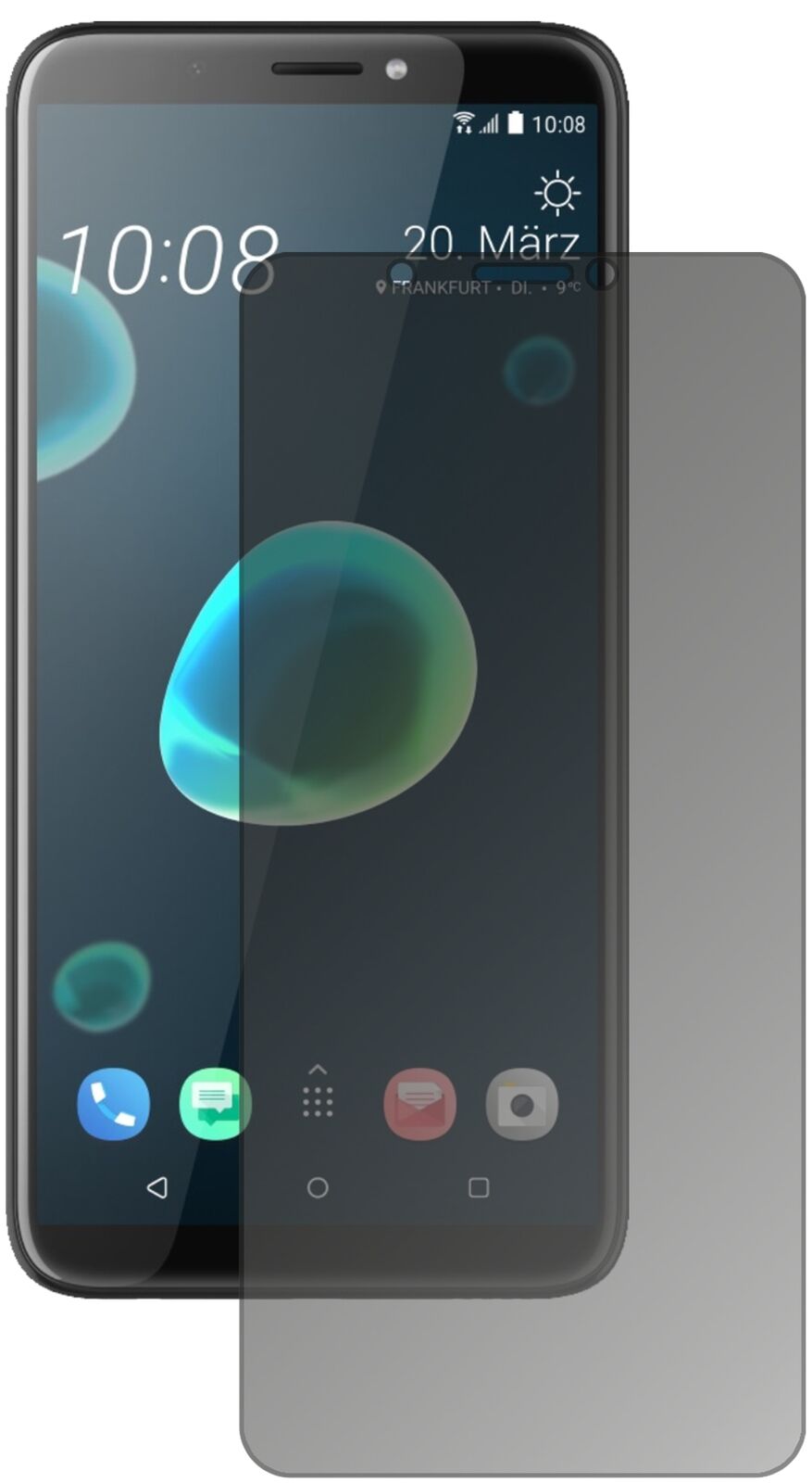 Blickschutzfolie für HTC Desire 12 Plus matt Schutzfolie Privacy