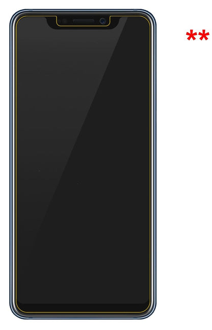 Dünne und klare Folie passend zugeschnitten für ZTE Axon 9 Pro