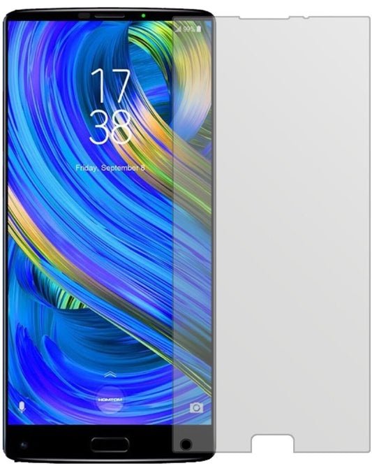 Matte Displayschutzfolie von dipos passend für HOMTOM S9 Plus, präziser Zuschnitt und blasenfrei montiert