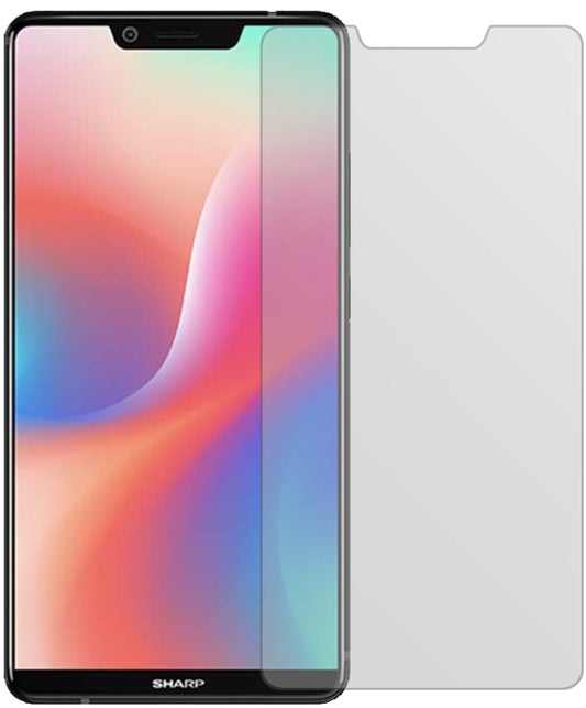 Matte Displayschutzfolie von dipos passend für Sharp Aquos S3 High Edition, präziser Zuschnitt und blasenfrei montiert