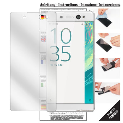 6x Schutzfolie klar für Sony Xperia XA Ultra Display-Schutzfolie