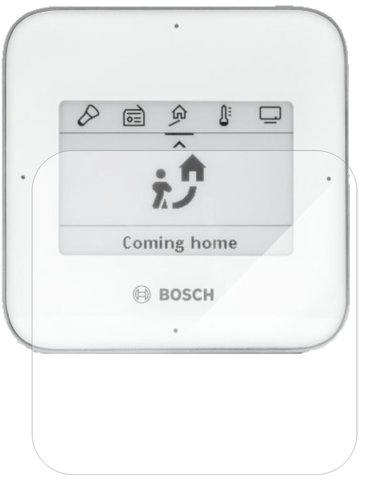 1x 9H Schutzfolie matt für Bosch Smart Home Twist (Fernbedienung) Panzerfolie