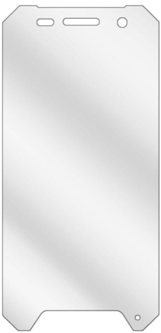 dipos Displayschutz für Nomu S30 Mini, transparente Oberfläche, geringe Dicke und perfekte Passform