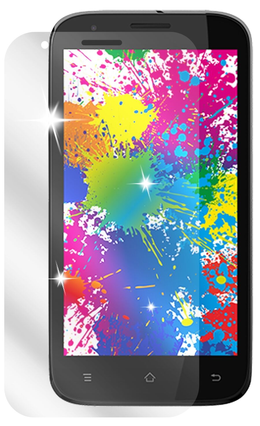 2x Schutzfolie klar für Trooper X5.0 Kazam Display-Schutzfolie