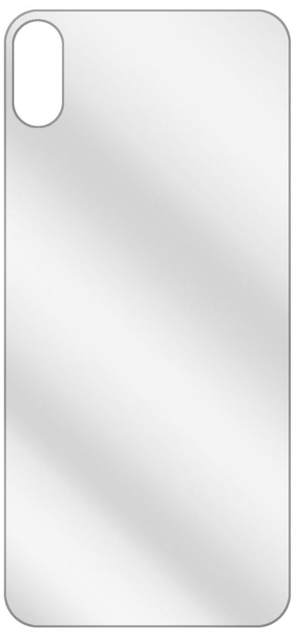 5x Schutzfolie klar für Apple iPhone XS Max Rückseite Display-Schutzfolie