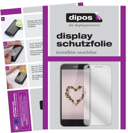 5x Schutzfolie klar für ZTE Blade A512 Display-Schutzfolie