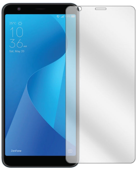 Klare Displayschutzfolie von dipos passend für Asus ZenFone Max Plus M1 (ZB570TL), präziser Zuschnitt und blasenfrei montiert